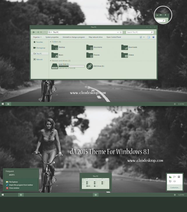 deviantART 2015 Theme For Windows 8.1 - Темы для windows 8