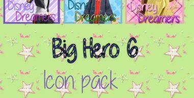 Big hero 6 icon pack