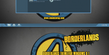 Borderlands Theme For Windows 8.1