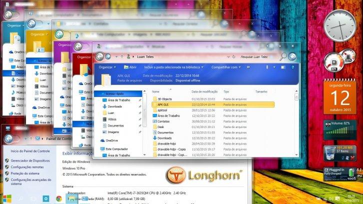 Longhorn Office 2010 Edition - Темы для windows 10