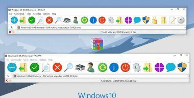 Windows 10 WinRAR theme