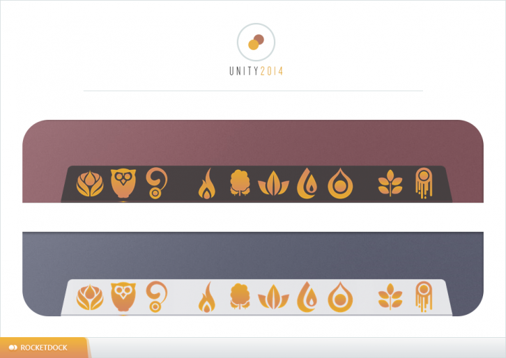 UNITY 2014 - Панели RocketDock