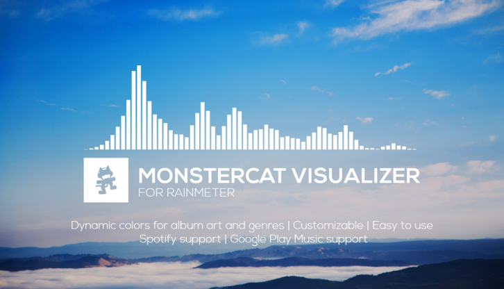 Monstercat Visualizer - Rainmeter Скины Темы