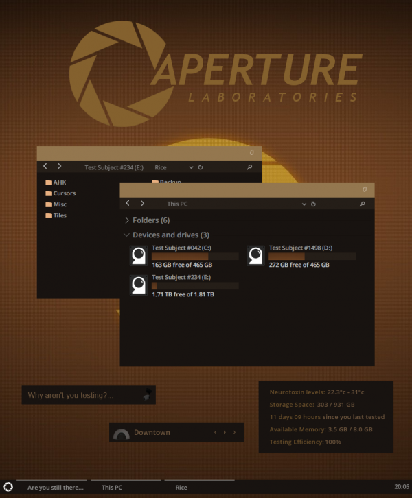 Aperture W10 - Темы для windows 10