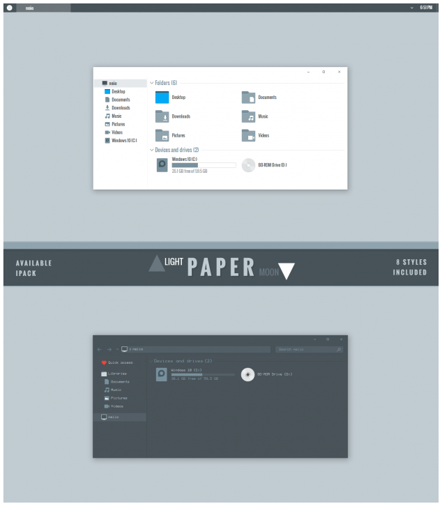Paper - Темы для windows 10