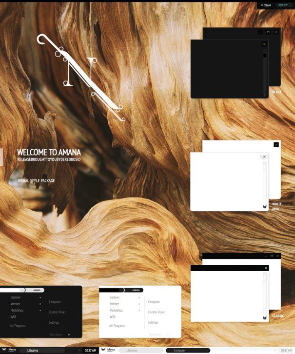 Amana - Темы для windows 10