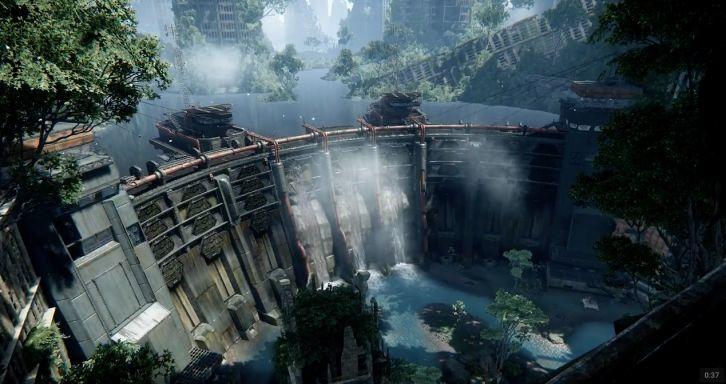 Crysis 3 Hydroelectric Dam - Живые обои Игры