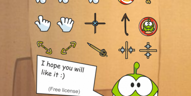 Cut the Rope Cursors