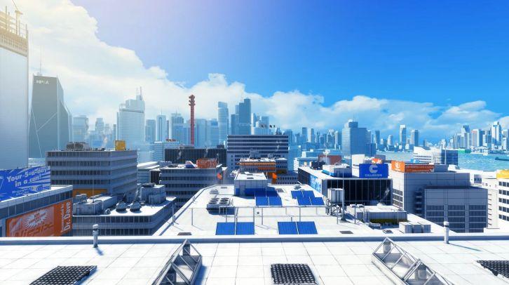 Mirrors Edge - Урбанистические живые обои