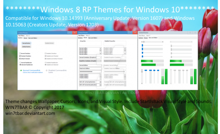 Windows8RP - Темы для windows 10