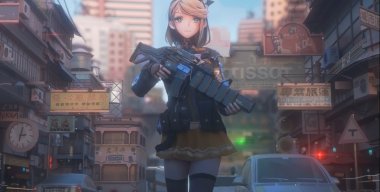 Anime Soldier Girl Patrol