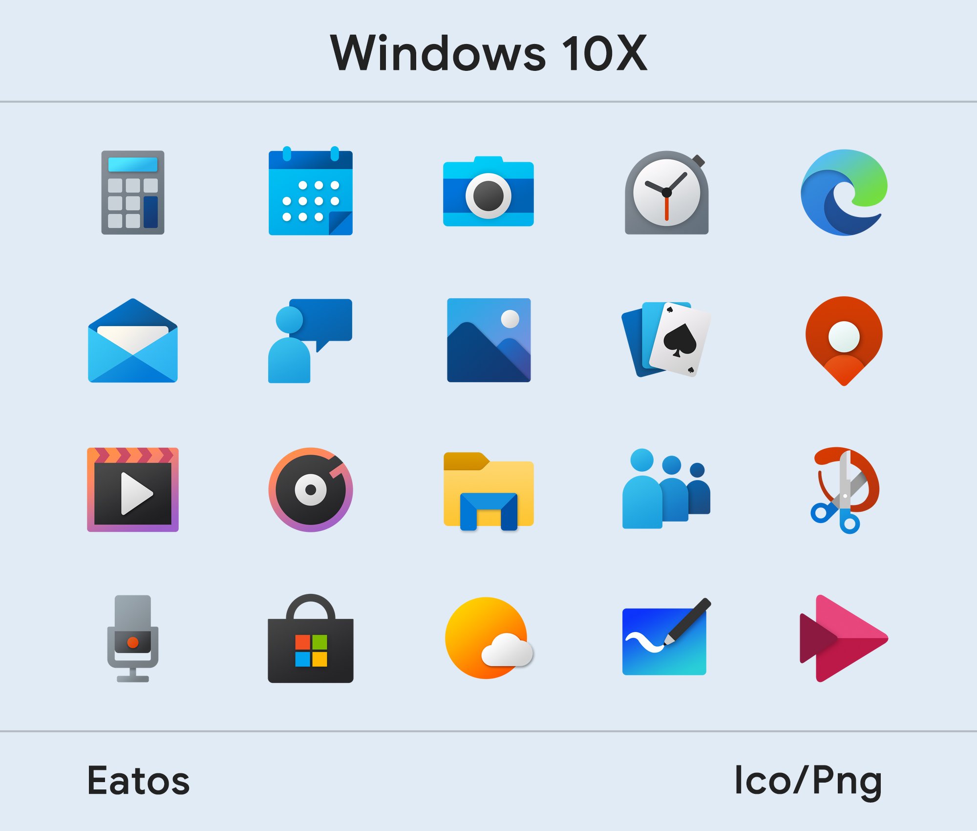 deviantart icon pack windows 10