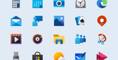 Windows 10X Icons