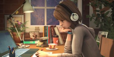 Lofi study girl Max Caulfield