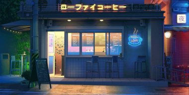 Lo-Fi Coffee Shop