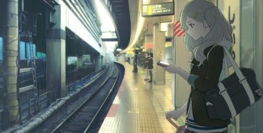 Takamaki Anne at Shibuya Station