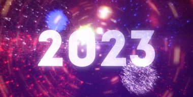 New Year fireworks 2023