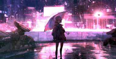 Cyberpunk Rain