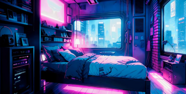 Neon Bedroom