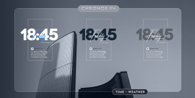 CHRONOS II Rainmeter