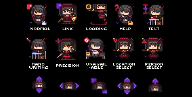 Kurumi Tokisaki Cursor
