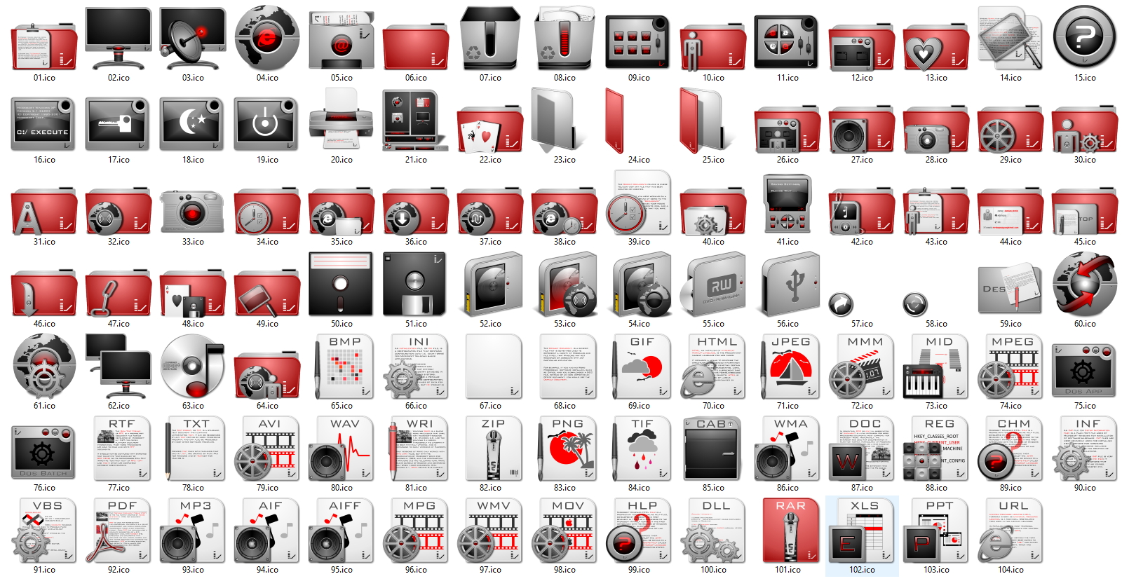 Alpha 2 - Иконки для Windows