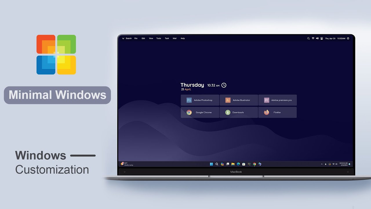 Minimal Theme Files - Rainmeter Скины Темы