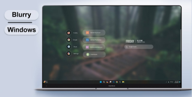 Blurry Windows Theme