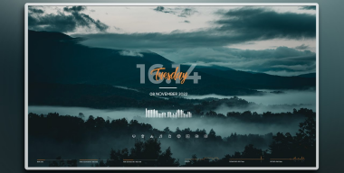Clean aesthetic Desktop