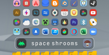 Space Shrooms Icons