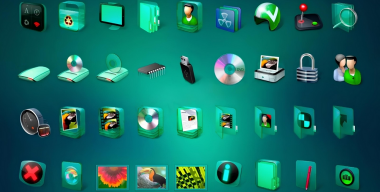 Aero Green IconPack