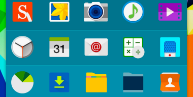 Galaxy S5 Material Icons