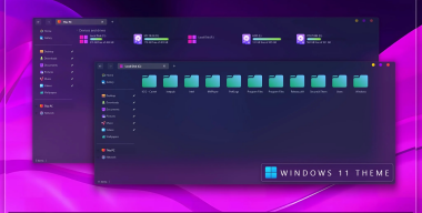 Градиентная тема для Windows 11 24H2
