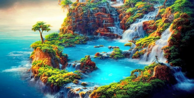 Остров тысячи водопадов