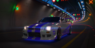 Заезд по бесконечному туннелю