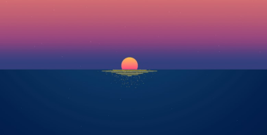 Ретро закат