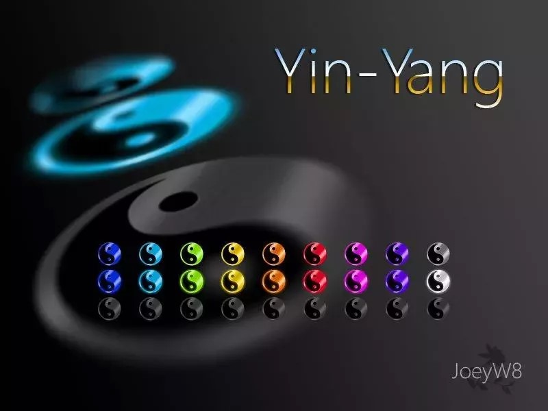 Инь-Ян - Кнопка ПУСК темы