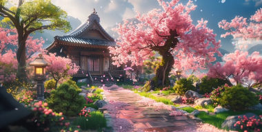 Цветение сакуры