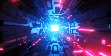 Киберпанк-туннель