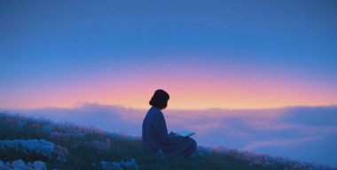 Чтение среди облаков