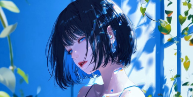 Эстетика голубого солнечного света